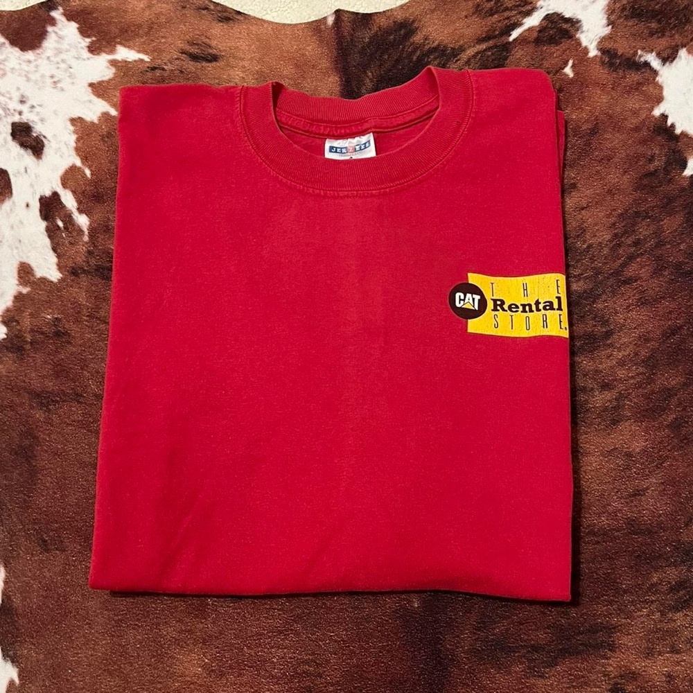 Cat Red Short Sleeve Tee